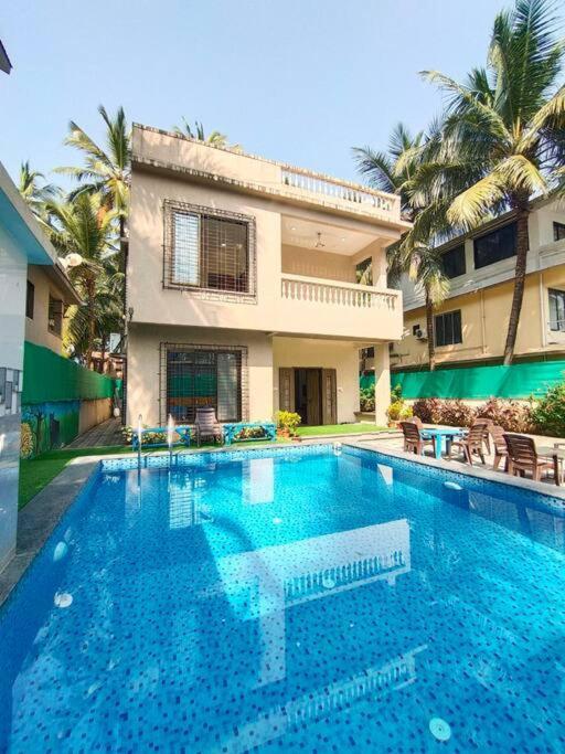 Gk Beach House 5Bhk Pvt Pool Villa Bombay Eksteriør billede